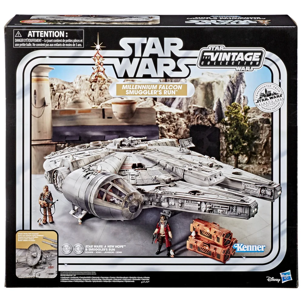 Hasbro Star Wars The Vintage Collection Galaxy's Edge Millennium Falcon Smuggler's Run Afbeelding 1