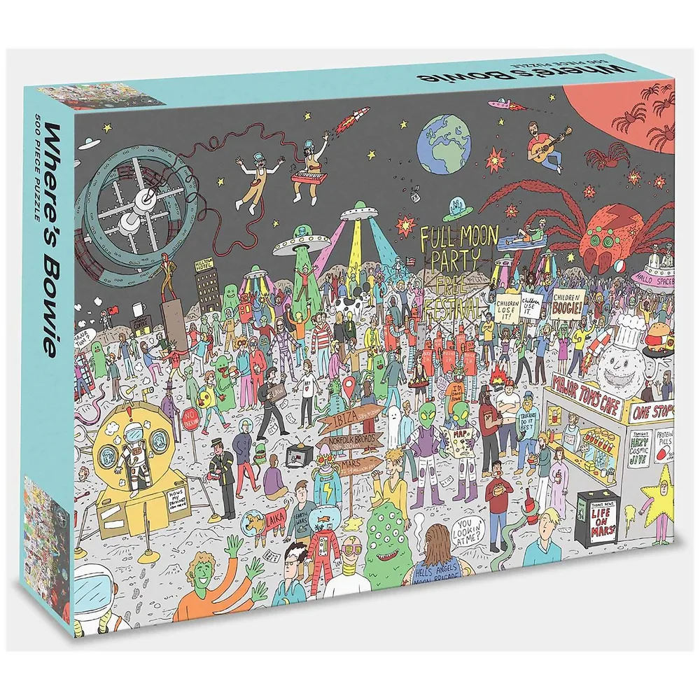 Where's Bowie Jigsaw Puzzle Afbeelding 1