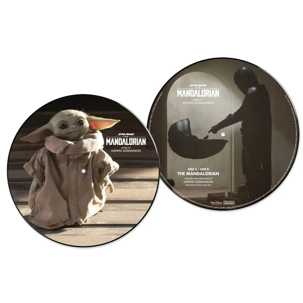 The Mandalorian Limited Edition 10" Single Picture Disc Vinyl Afbeelding 1