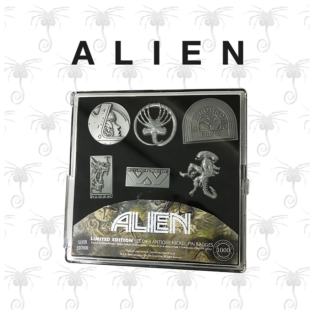 Alien Pin Badge Set Afbeelding 1