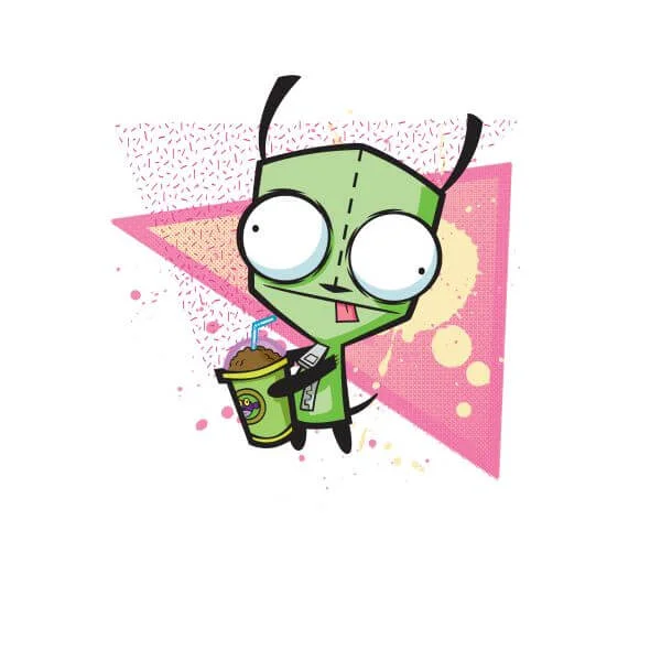 Invader Zim Gir Women's T-Shirt - Wit