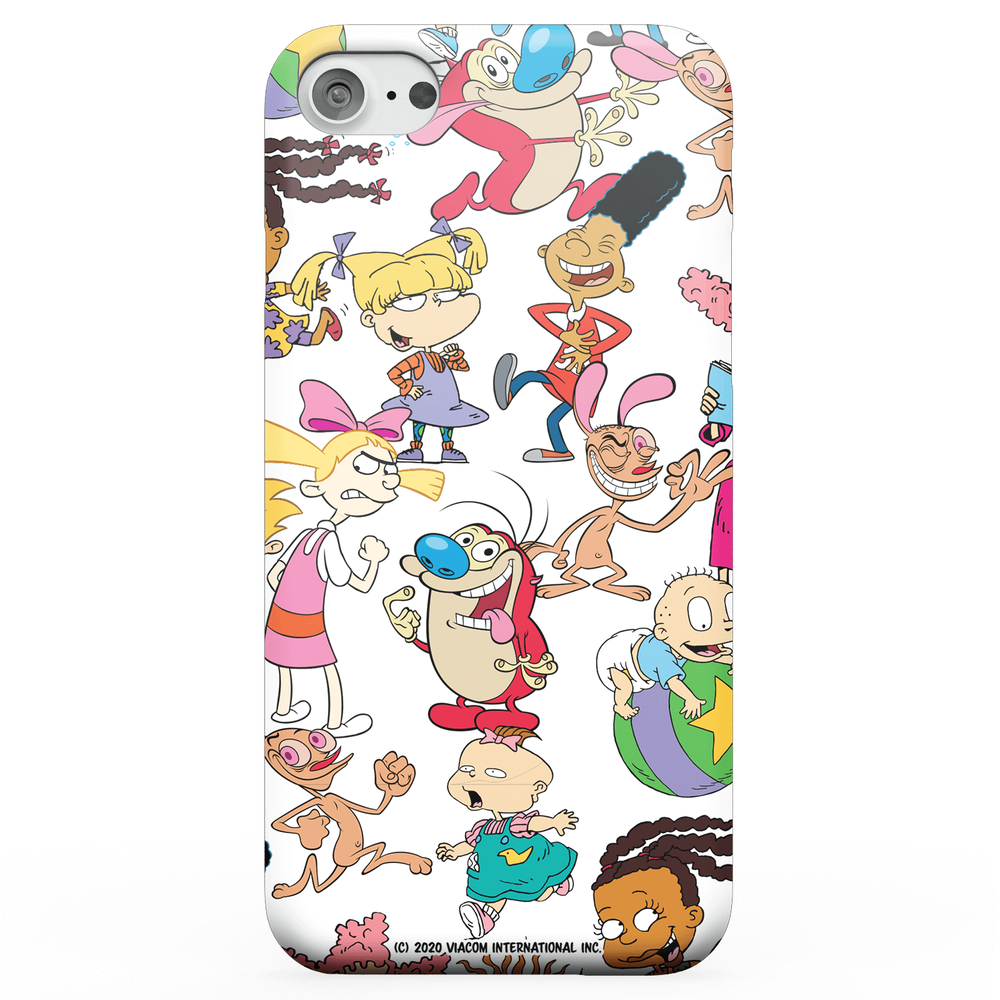 Nickelodeon Cartoon Caper Phone Case for iPhone and Android - iPhone 5/5s - Snap case - mat Afbeelding 1