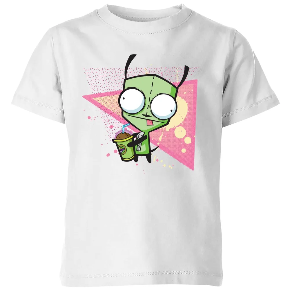 Invader Zim Gir Kids' T-Shirt - Wit - 98/104 (3-4 jaar) Afbeelding 1