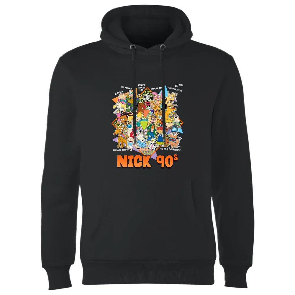Nickelodeon Nostalgia Hoodie - Zwart - S Afbeelding 1