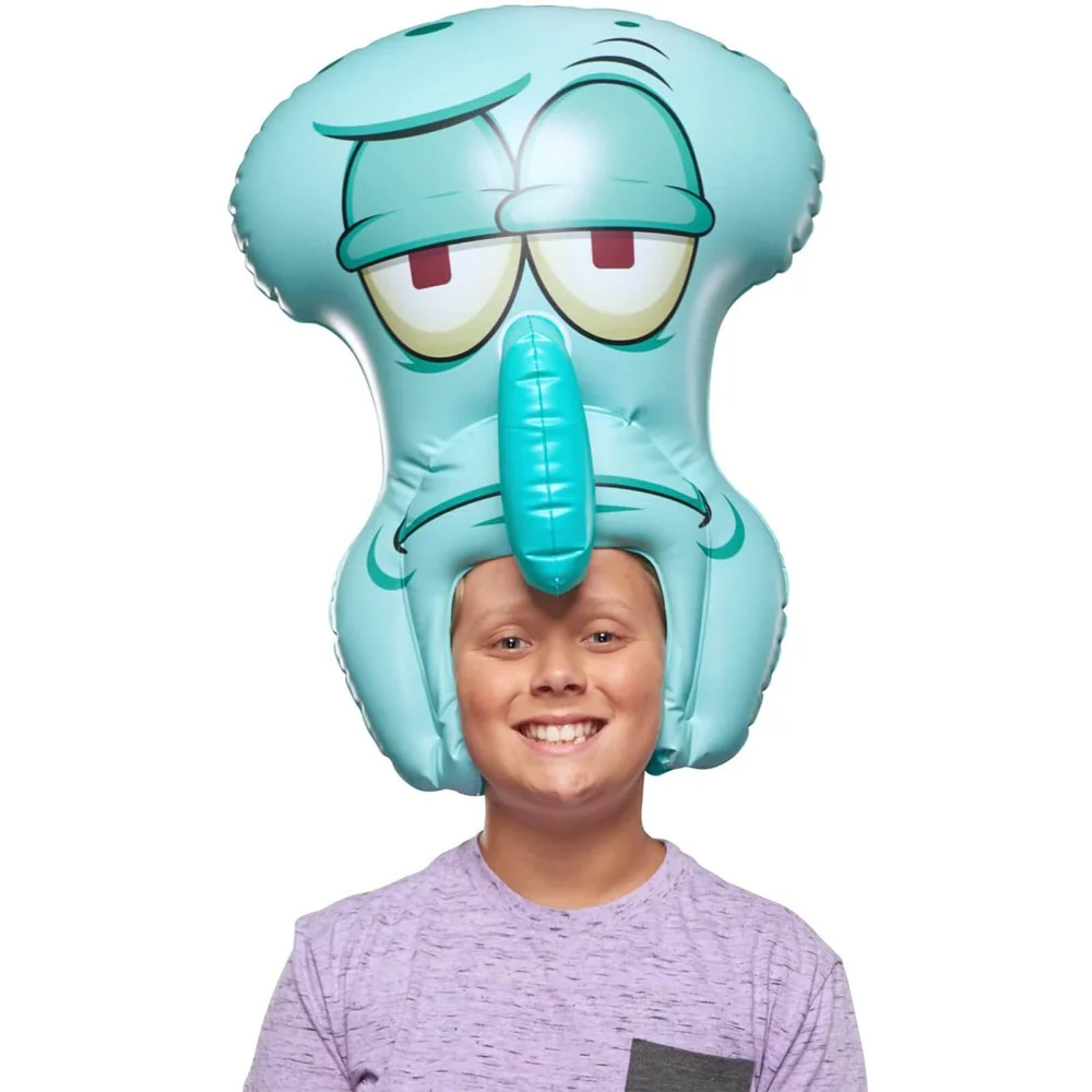 SpongeBob SpongeHeads - Squidward Draagbaar Opblaasbaar Afbeelding 1