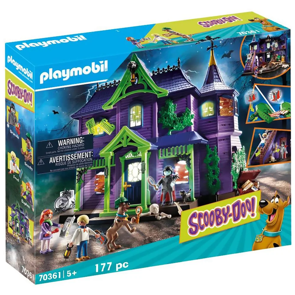 Playmobil Scooby Doo! Mystery Mansion (70361) Afbeelding 1