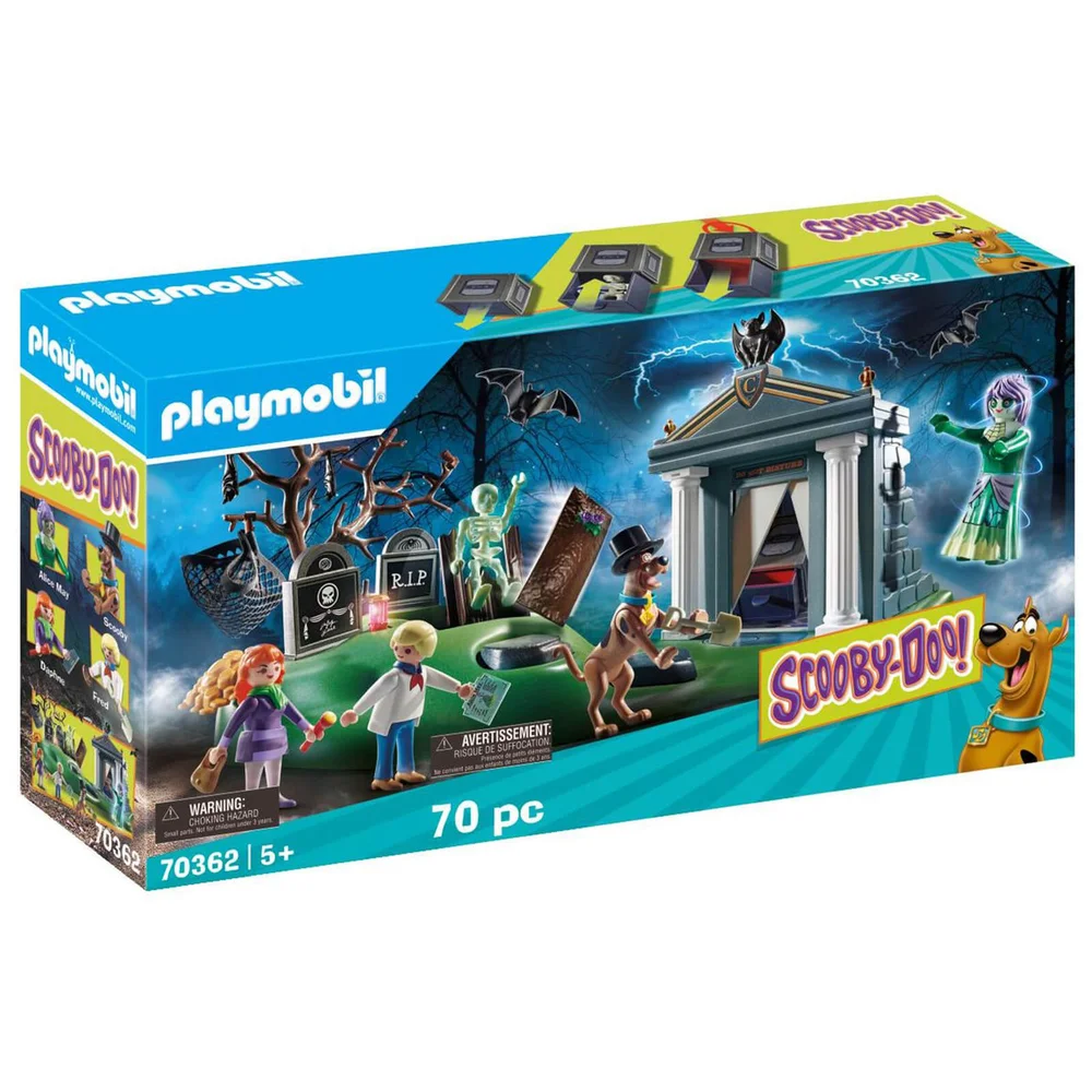 Playmobil Scooby Doo! Avontuur op de begraafplaats (70362) Afbeelding 1