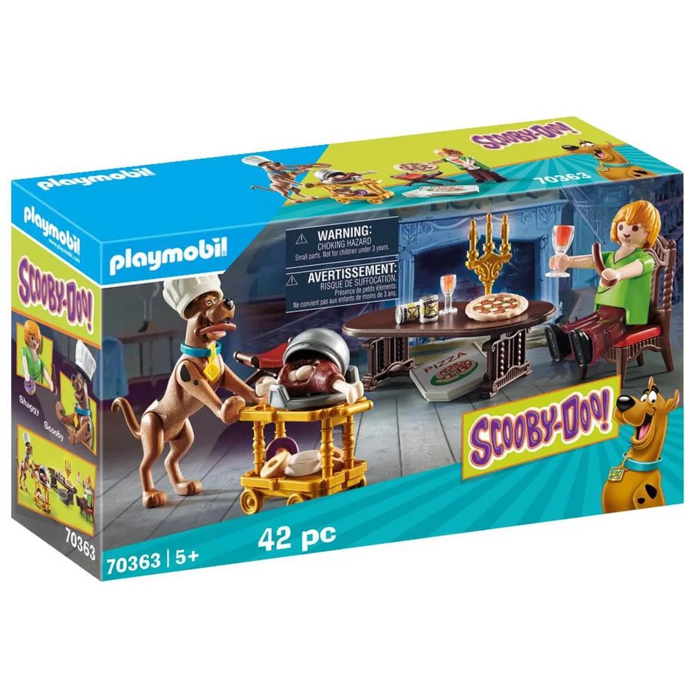Playmobil Scooby Doo! Diner met Scooby en Shaggy (70363) Afbeelding 1