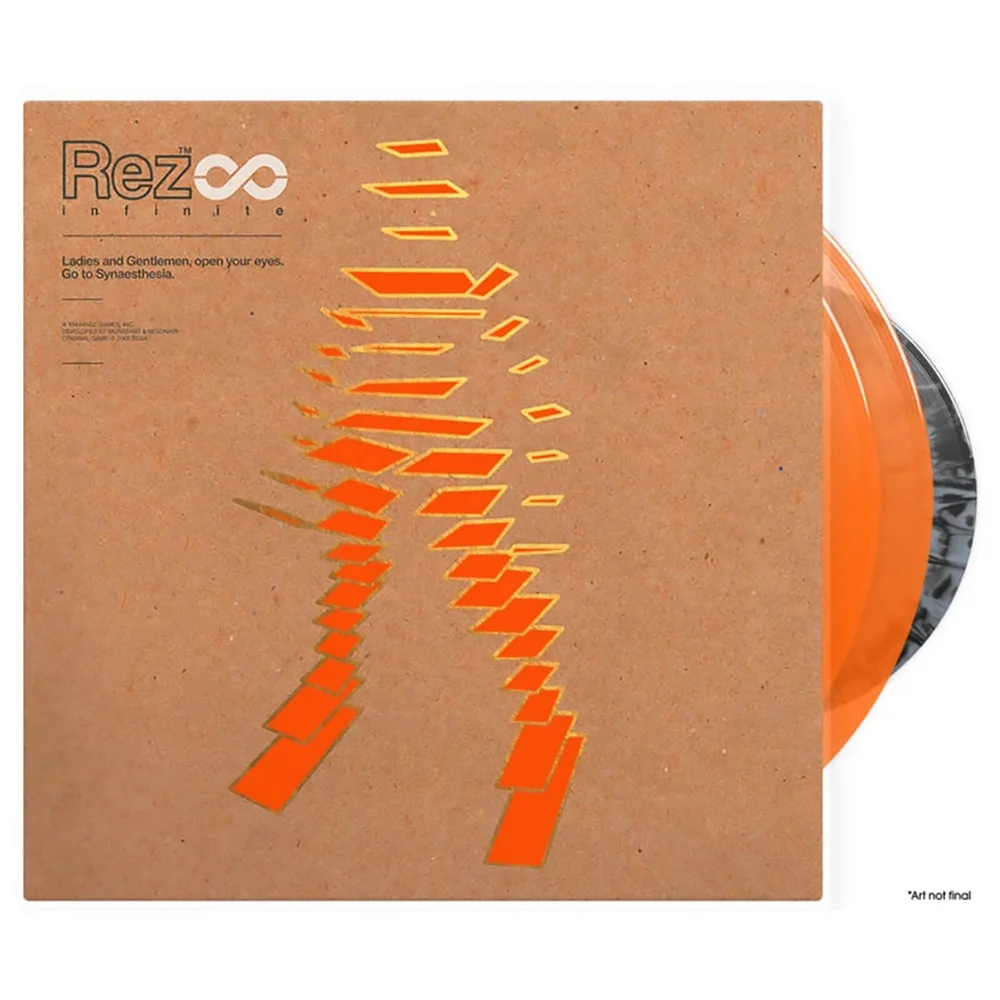 Rez Infinite CE (2 xLP + 17,5 cm + 48 pagina art book) Afbeelding 1