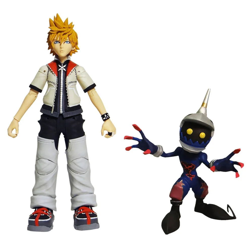 Diamond Select Kingdom Hearts - Roxas & Soldier 15 cm Actiefiguur Afbeelding 1