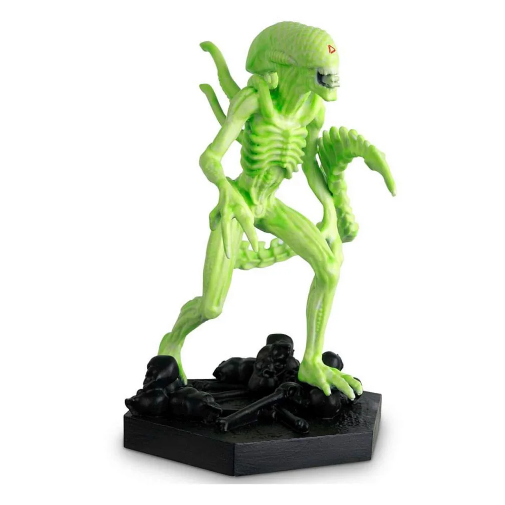 Eaglemoss Alien Standbeeld (Glow In The Dark) Raster Xenomorph Predator Afbeelding 1