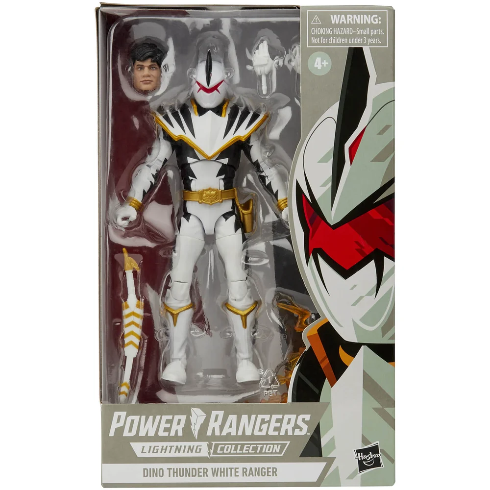 Hasbro Power Rangers Lightning Collection White Ranger 6 Inch Action Figure - Walgreens Exclusive Afbeelding 1