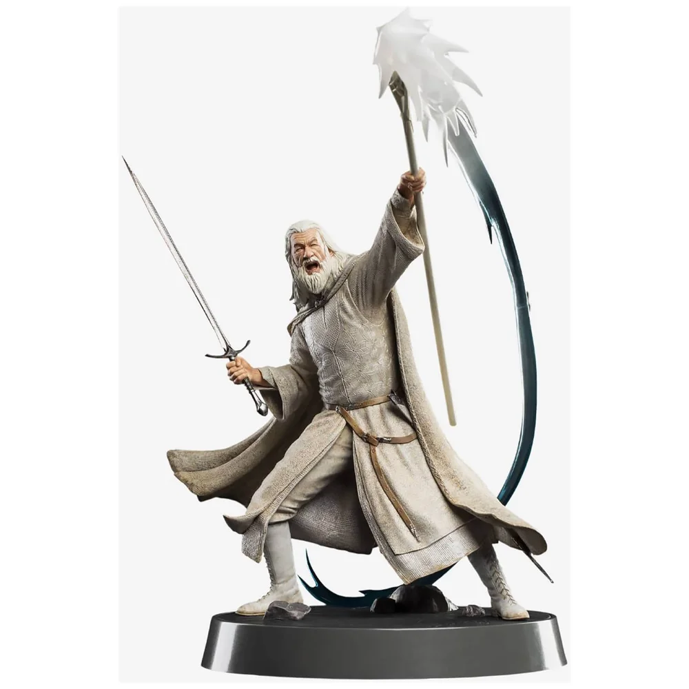 Weta Collectibles The Lord of the Rings Figures of Fandom PVC Beeld Gandalf de Witte 23 cm Afbeelding 1