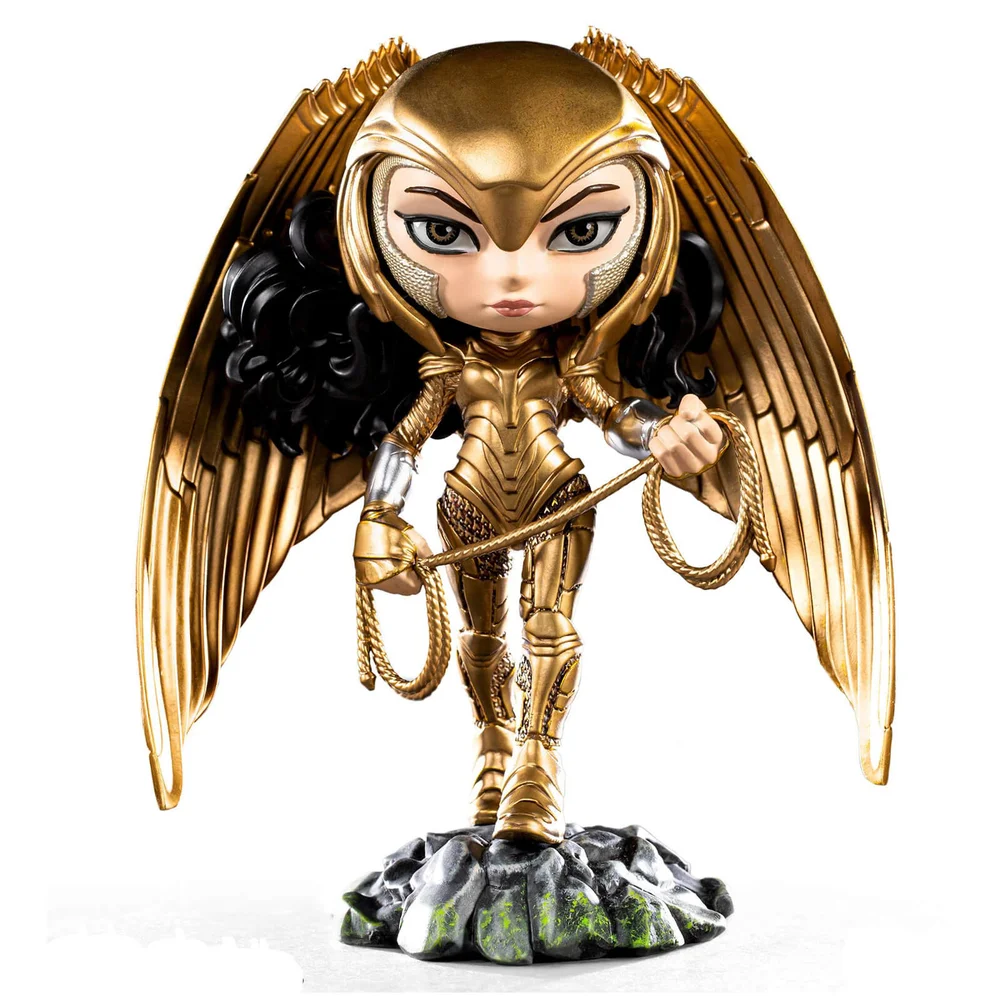 Iron Studios Wonder Woman 1984 Mini Co. PVC Figuur Wonder Woman Gepantserde Versie 15 cm Afbeelding 1