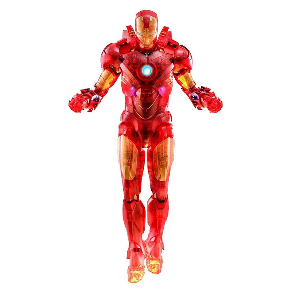 Hot Toys Marvel Iron Man Mark IV (Holografische Versie) Toy Fair Exclusieve Actiefiguur 30cm Afbeelding 1