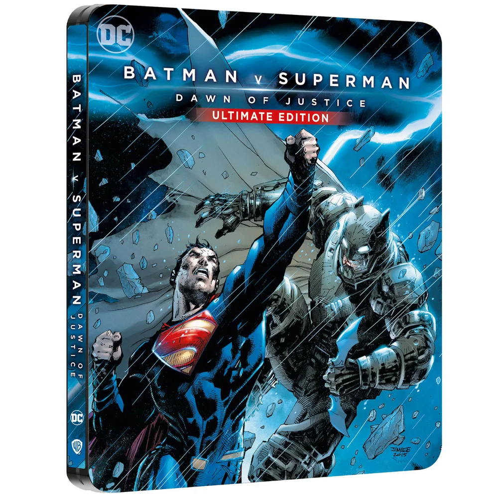 Batman v Superman: Dawn of Justice - Zavvi Exclusive 4K Ultra HD Steelbook (Includes 2D Blu-ray) Afbeelding 1