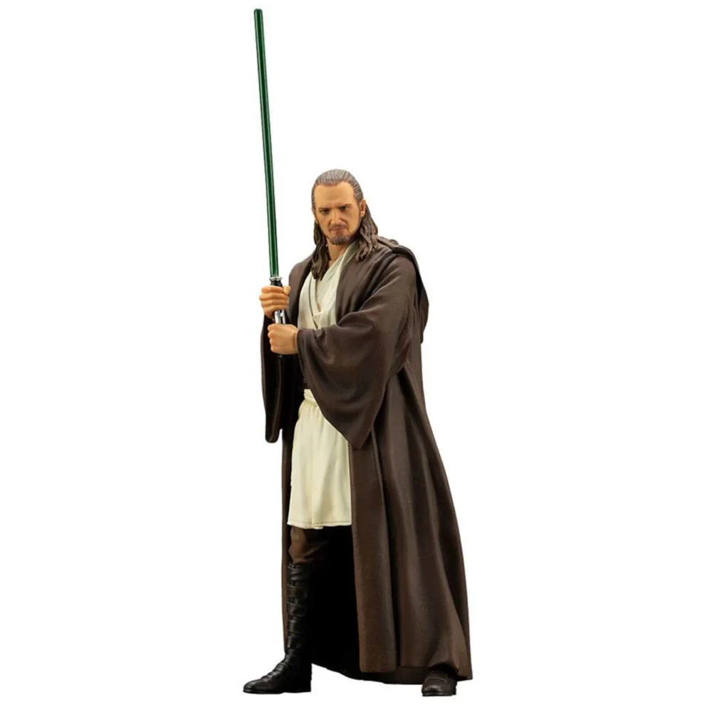 Kotobukiya Star Wars Episode I ARTFX+ Beeldje 1/10 Qui-Gon Jinn 19 cm Afbeelding 1