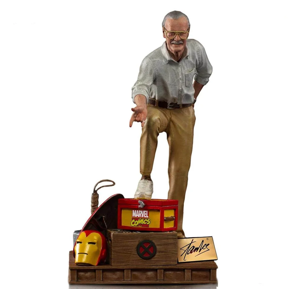 Iron Studios Marvel Deluxe Art Scale Beeldje 1/10 Stan Lee Afbeelding 1