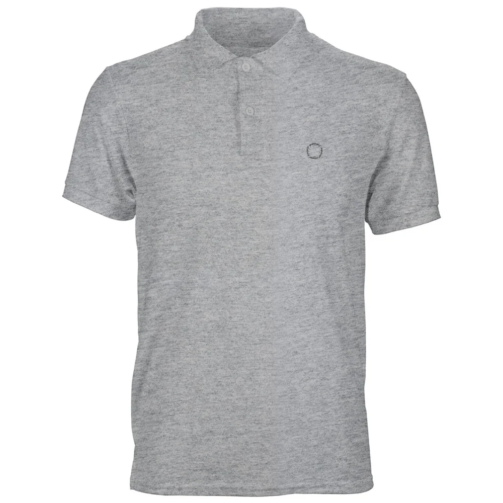 Lord Of The Rings Elvish Unisex Polo - Grey - S Afbeelding 1