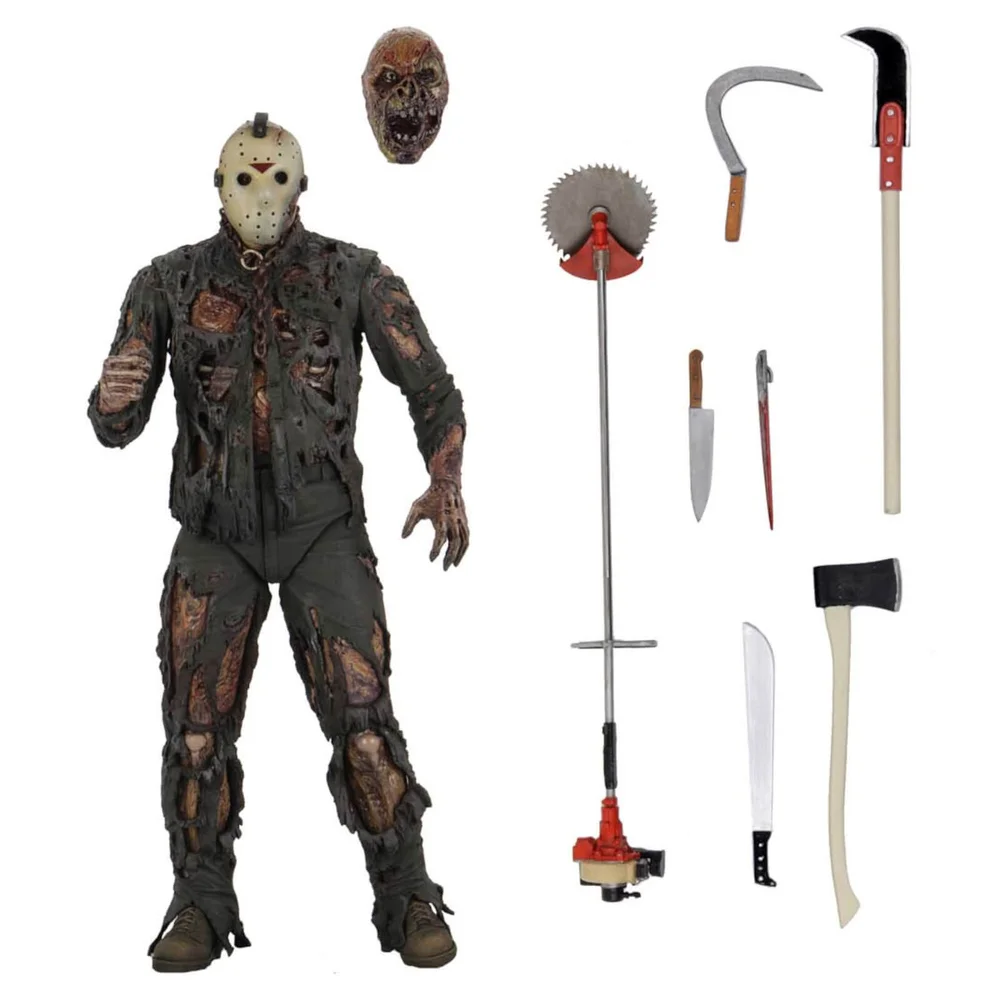 NECA Friday The 13th Part 7 Ultieme Jason (Nieuw Bloed) 17,5 cm Schaal Actiefiguur Afbeelding 1