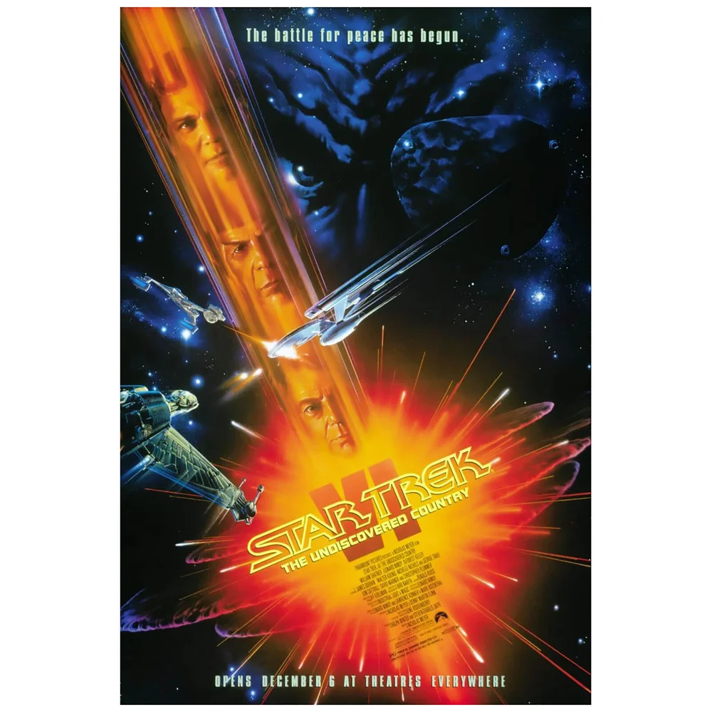 Star Trek Undiscovered Country Poster Afbeelding 1