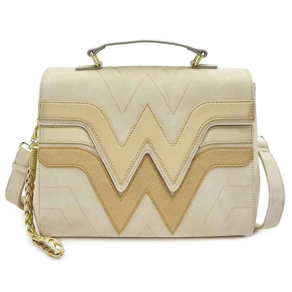 Loungefly DC Wonder Woman Gouden Cross Body Tas Afbeelding 1