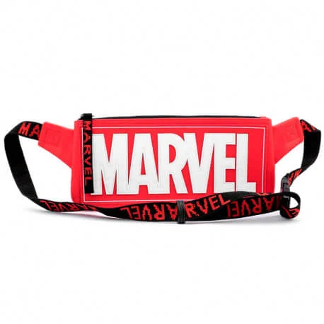 Loungefly Marvel Logo Rode Cross Body / Heuptas Afbeelding 1