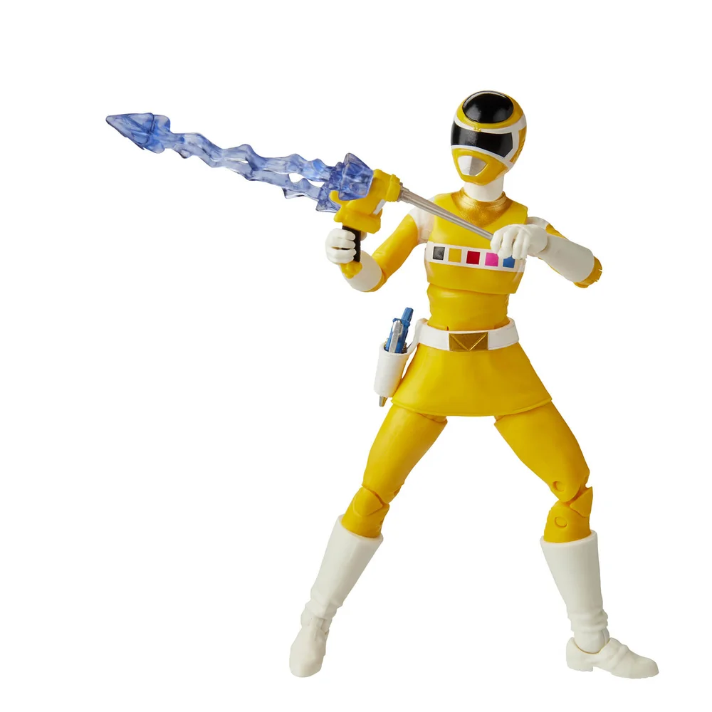 Hasbro Power Rangers Bliksem Collectie In De Ruimte Gele Ranger Actiefiguur Afbeelding 1