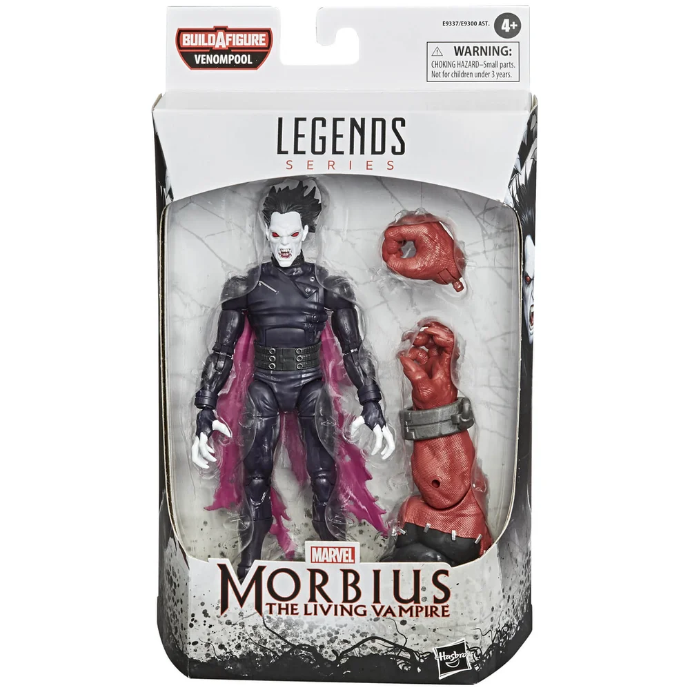 Hasbro Marvel Legends Venom Morbius 6 Inch Action Figure Afbeelding 1