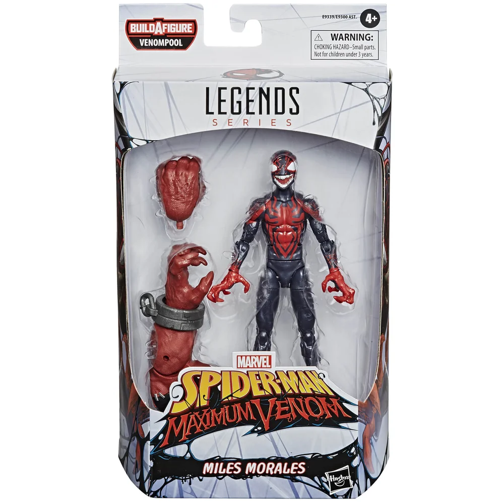Hasbro Marvel Legends Venom Miles Morales 15 cm Actiefiguur Afbeelding 1