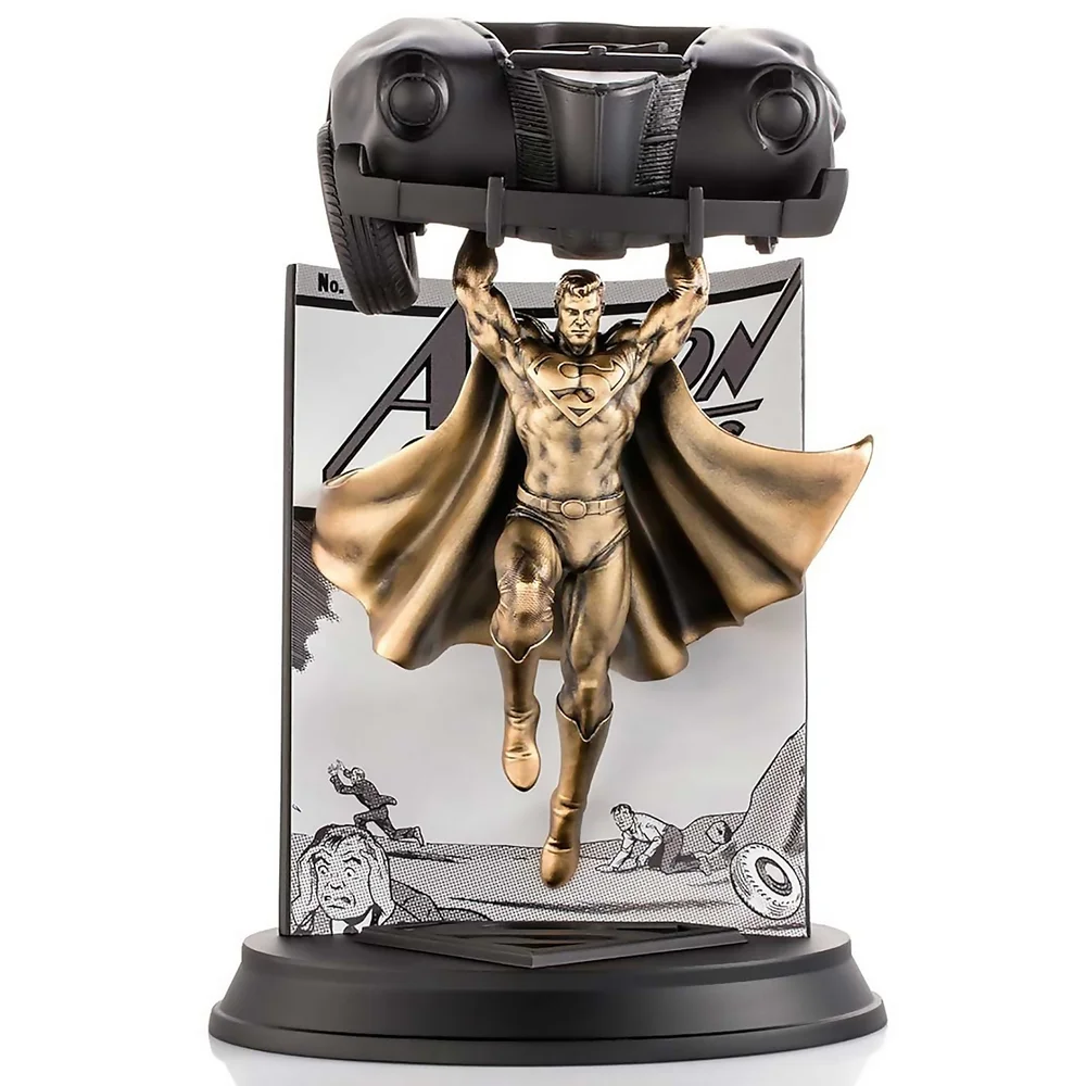 Royal Selangor DC Comics Action Comics #1 Limited Edition Verguld Superman Beeld - 200 Stuks Wereldwijd Afbeelding 1
