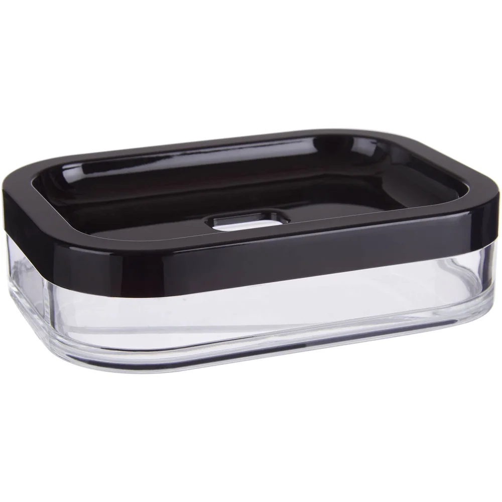 Ando Soap Dish - Black Acrylic Afbeelding 1