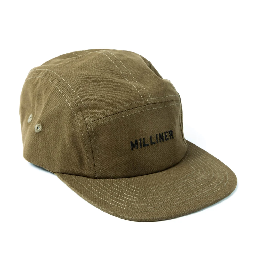 Milliner 5 Panel Cotton Military Olive with Milliner Embroidered Afbeelding 1