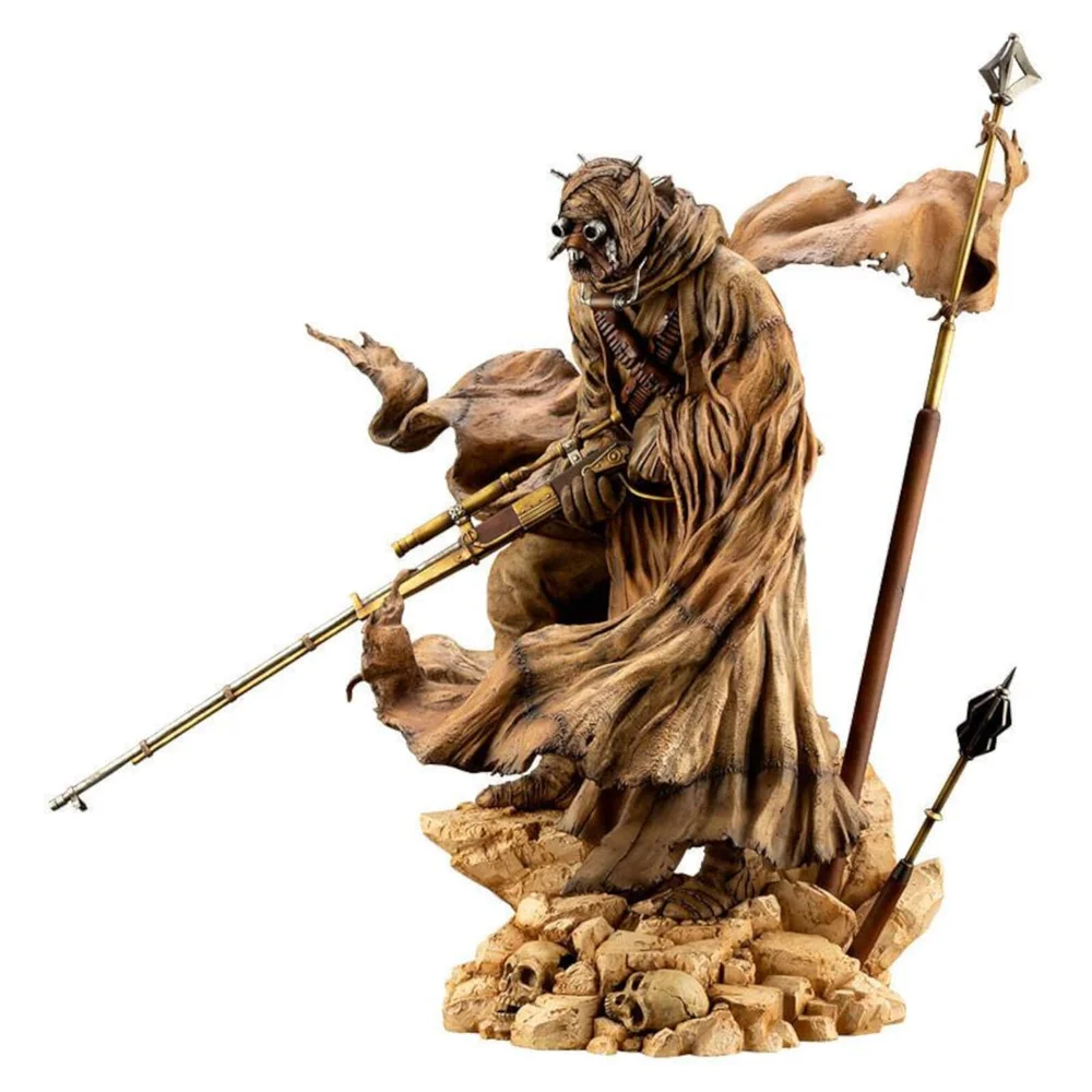 Kotobukiya Star Wars ARTFX PVC Beeldje 1/7 Tusken Raider Barbaric Desert Tribe Artist Series Ver. 33 cm Afbeelding 1