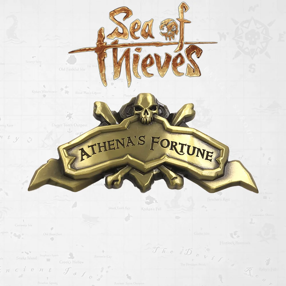 Sea of Thieves Athena's Fortune Scheepsplaquette Limited Edition Replica Afbeelding 1