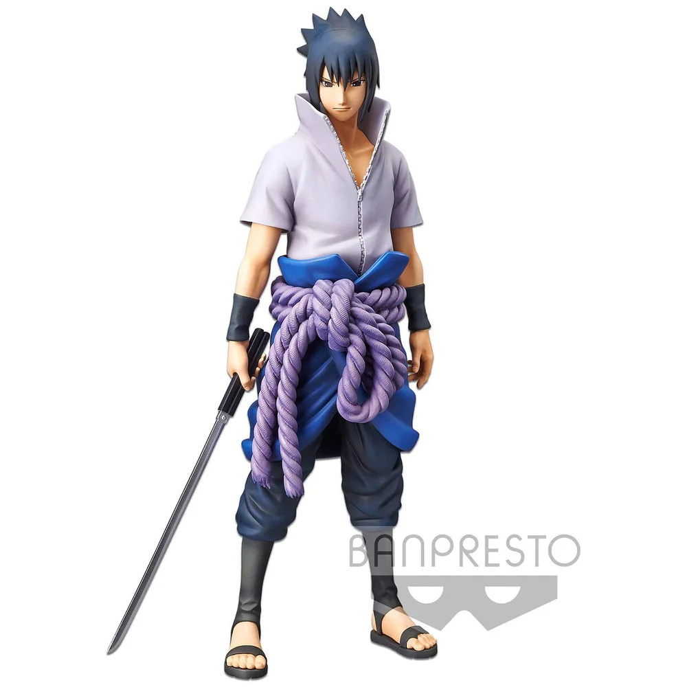 Banpresto Naruto Shippuden Grandista Nero Uchiha Sasuke Figuur Afbeelding 1