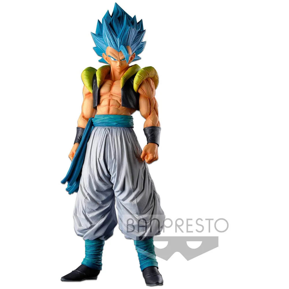 Banpresto Dragon Ball Super Master Stars Piece The Gogeta The Brush Super Saiyan Blue Figuur Afbeelding 1