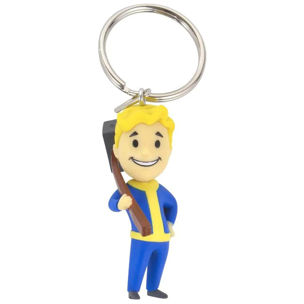 Official Fallout Vault Boy Melee Keyring/Keychain Afbeelding 1