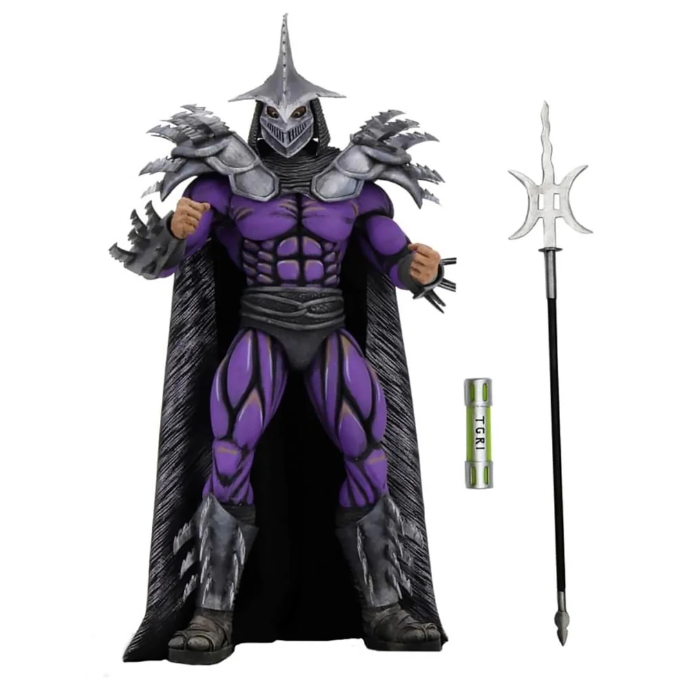 NECA Teenage Mutant Ninja Turtles 1990 Movie Super Shredder 18 cm schaal Actiefiguur Afbeelding 1