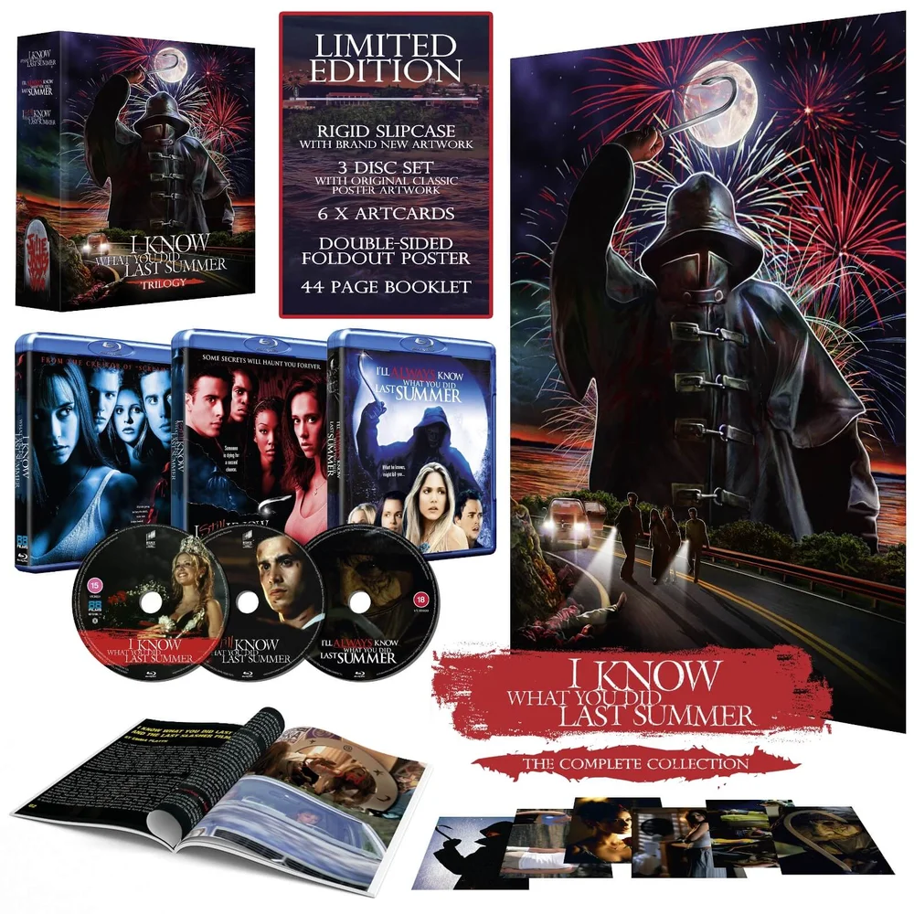 I Know What You Did Last Summer Trilogy Limited Collectors Edition Blu Ray Afbeelding 1