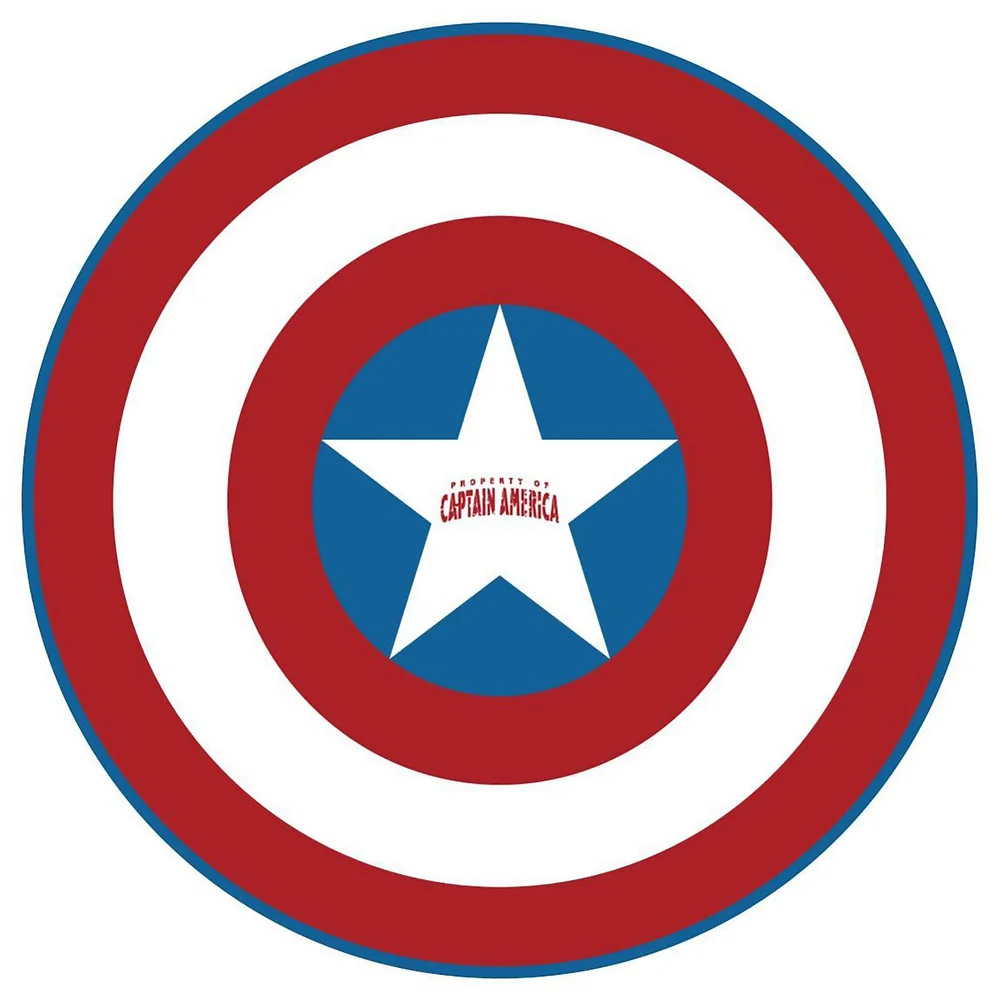 Marvel Kapitein America Schild Microfiber Strandlaken Afbeelding 1