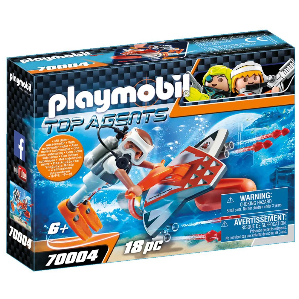 Playmobil Top Agents Spy Team Underwater Rig (70004) Afbeelding 1