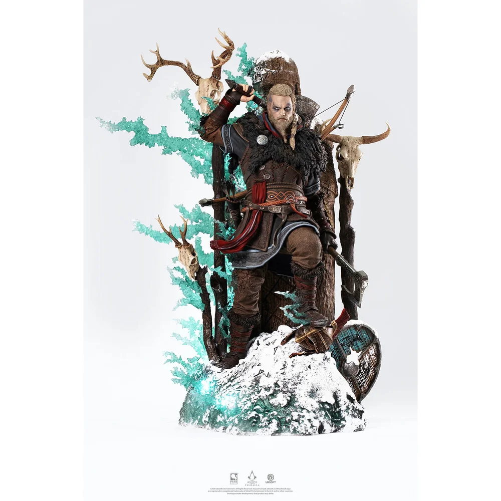 PureArts Assassin's Creed: Animus 1/4 Scale Statue - Eivor Afbeelding 1