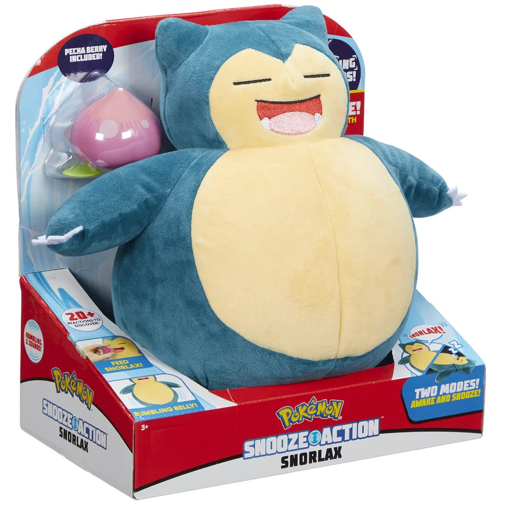 Pokémon Snooze Actie Snorlax Afbeelding 1