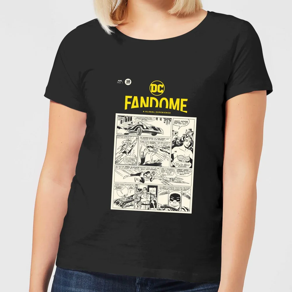 DC Fandome Women's T-Shirt - Black - XS Afbeelding 1
