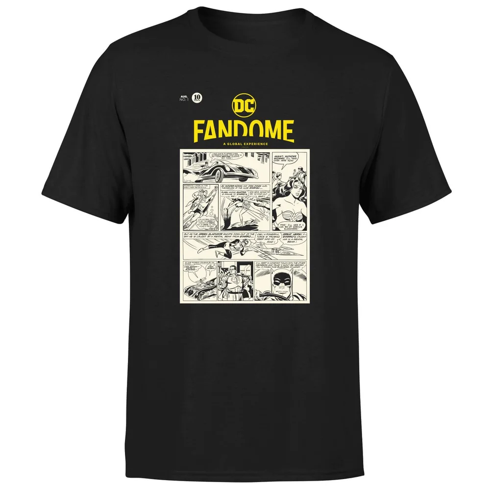DC Fandome Men's T-Shirt - Black - S Afbeelding 1
