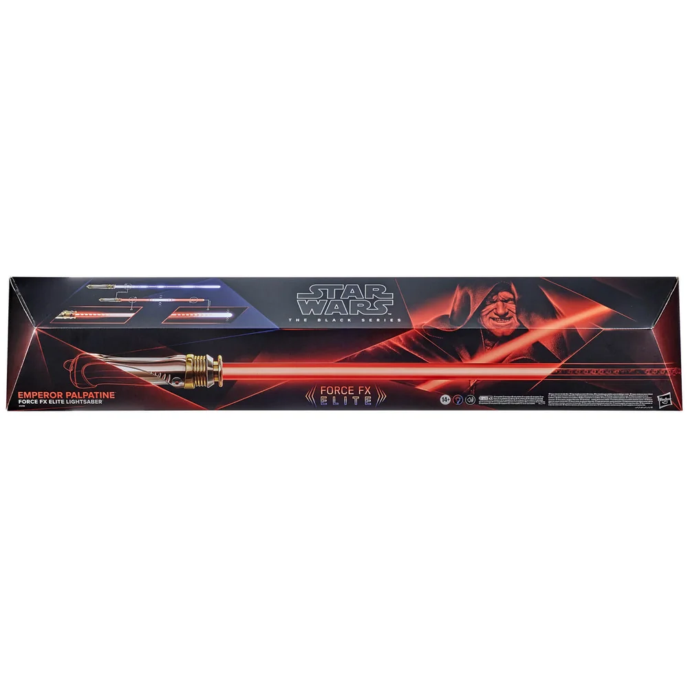 Hasbro Star Wars The Black Series Emperor Palpatine Force FX Elite Lichtzwaard Afbeelding 1
