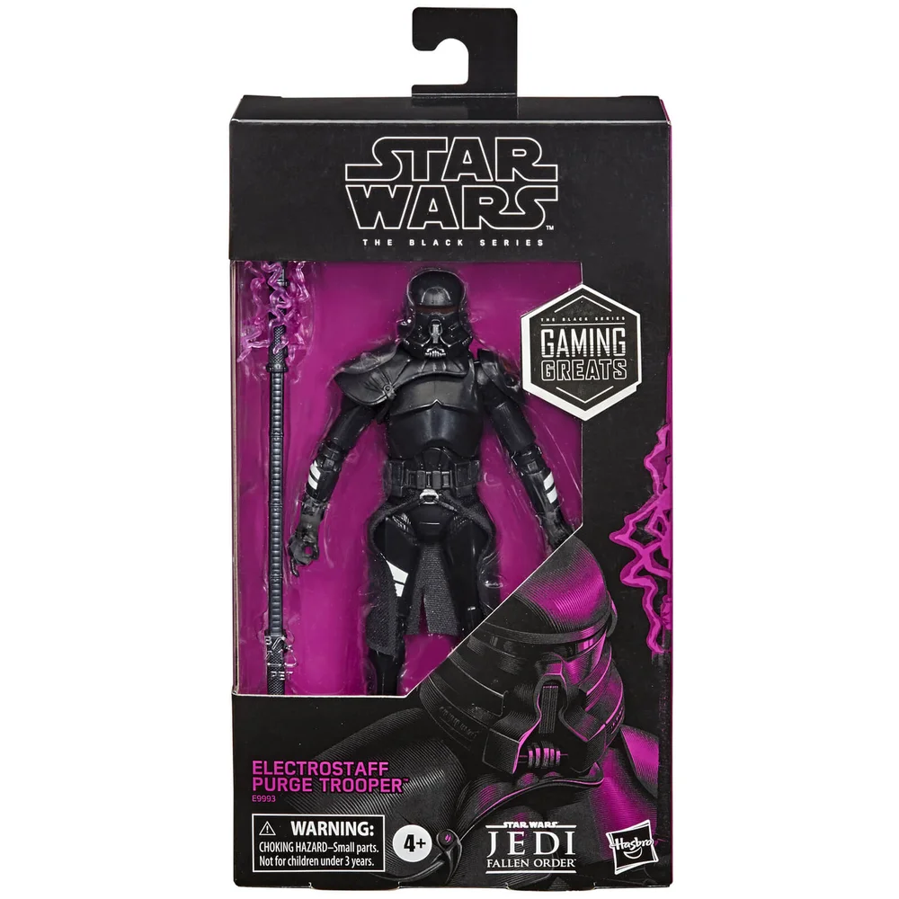 Hasbro Star Wars The Black Series Gaming Greats Electrostaff Purge Trooper Afbeelding 1
