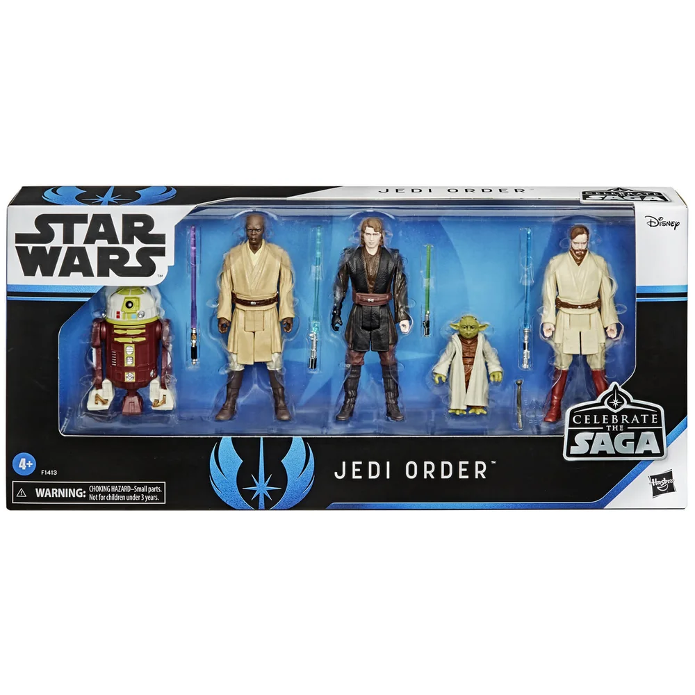 Hasbro Star Wars Celebrate the Saga Jedi Order Action Figure Set Afbeelding 1