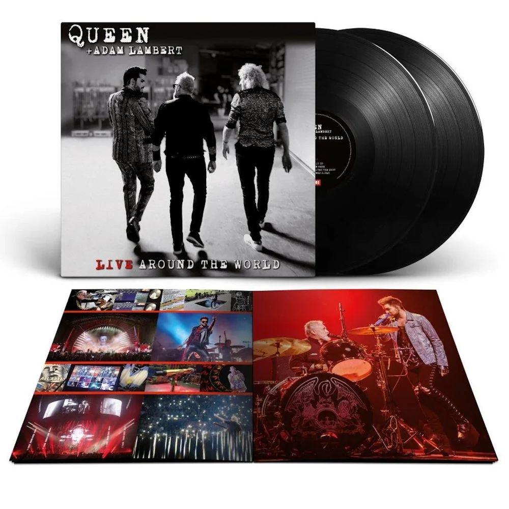Queen & Adam Lambert - Live Around The World Vinyl 2LP Afbeelding 1